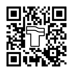 Amara - Bleu clair/Ivoire Code QR