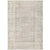 A Turkish-inspired design rug featuring bold motifs in beige, ivory, sage green, and blue colors with a non-slip surface.