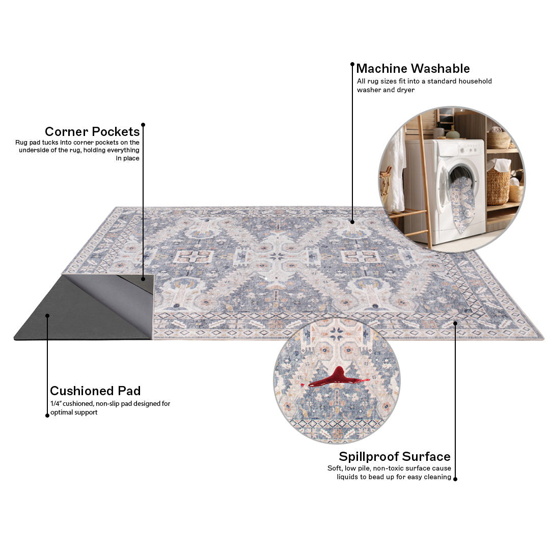 Sable - Silver/Multi